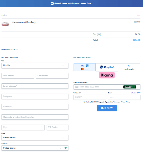 NeuroXen - Secure Checkout